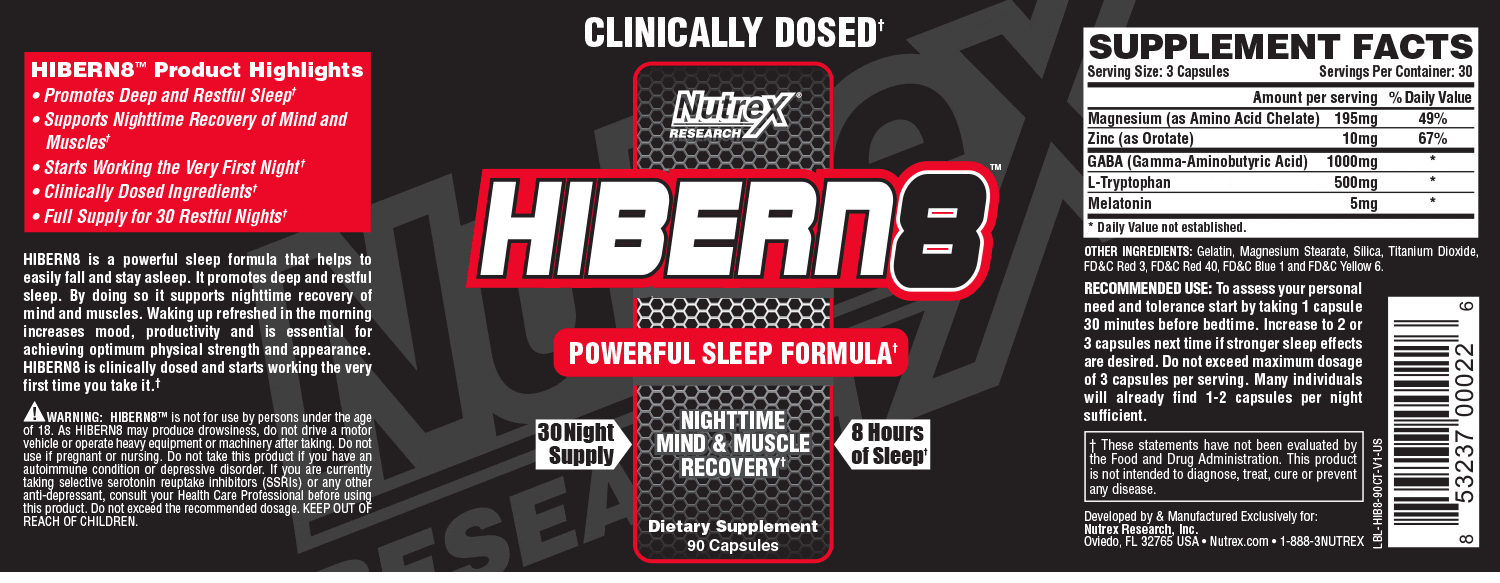 Nutrex Hibern8 90 capsules
